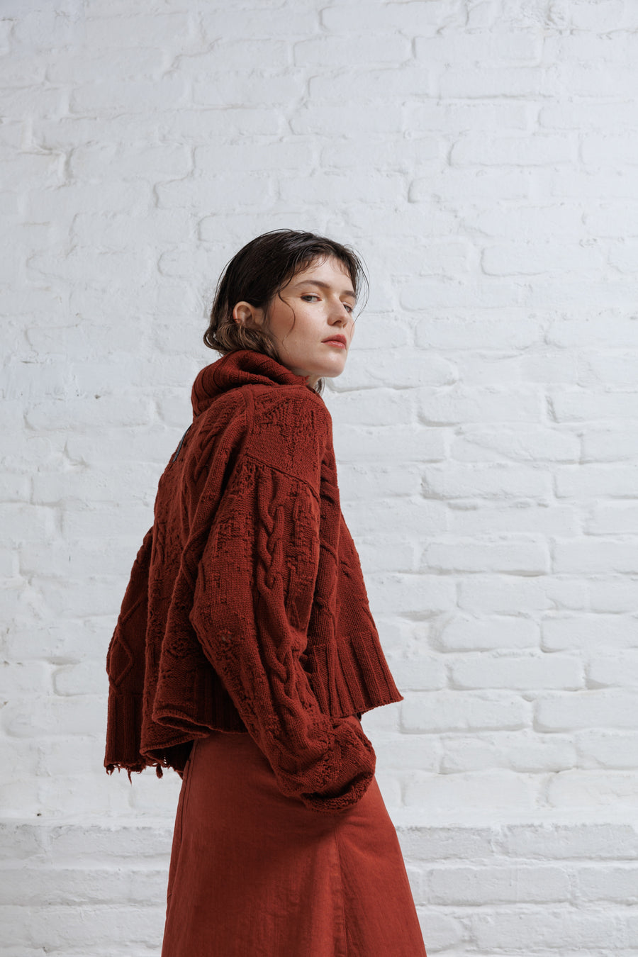 SERIE NUMERICA GINGER CROP KNIT