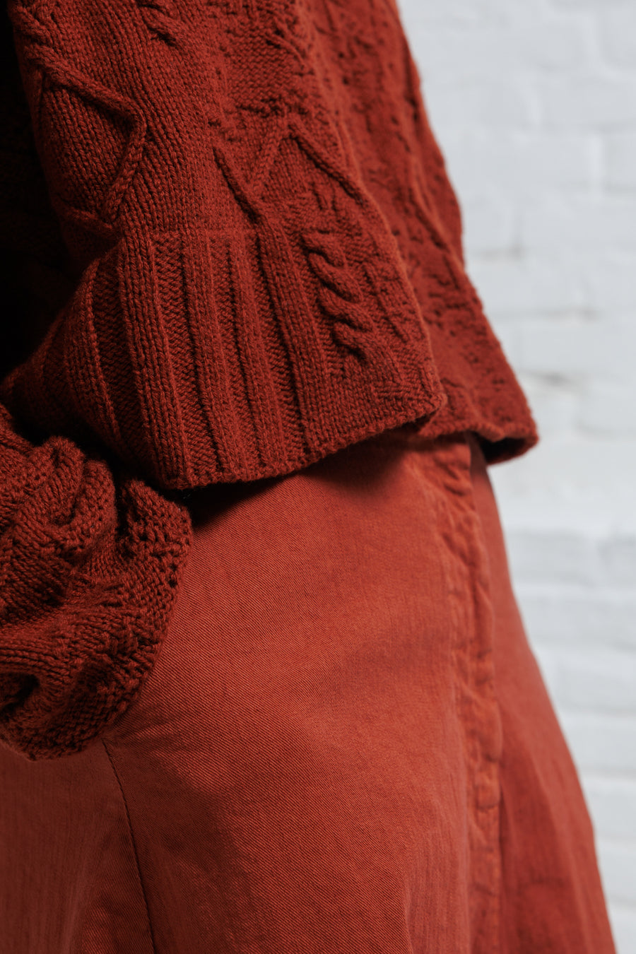SERIE NUMERICA GINGER CROP KNIT