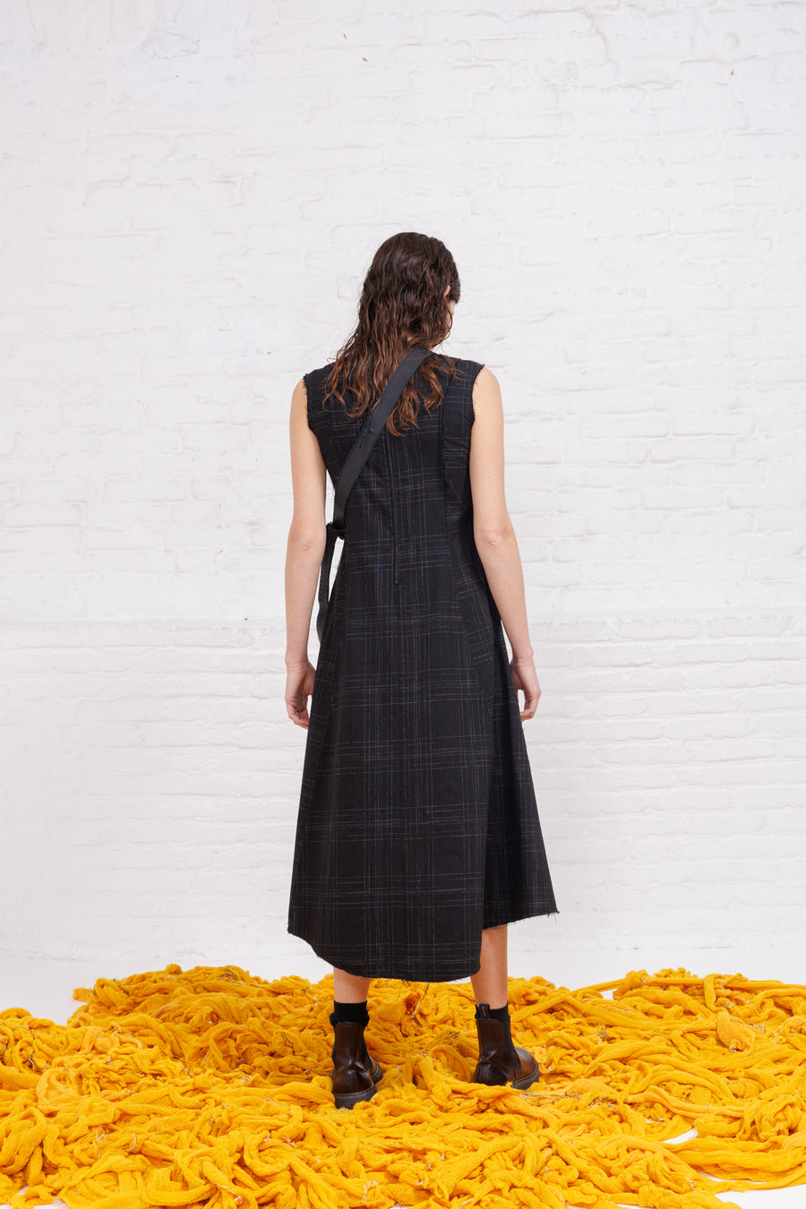 SERIE NUMERICA THYME CHECK DRESS