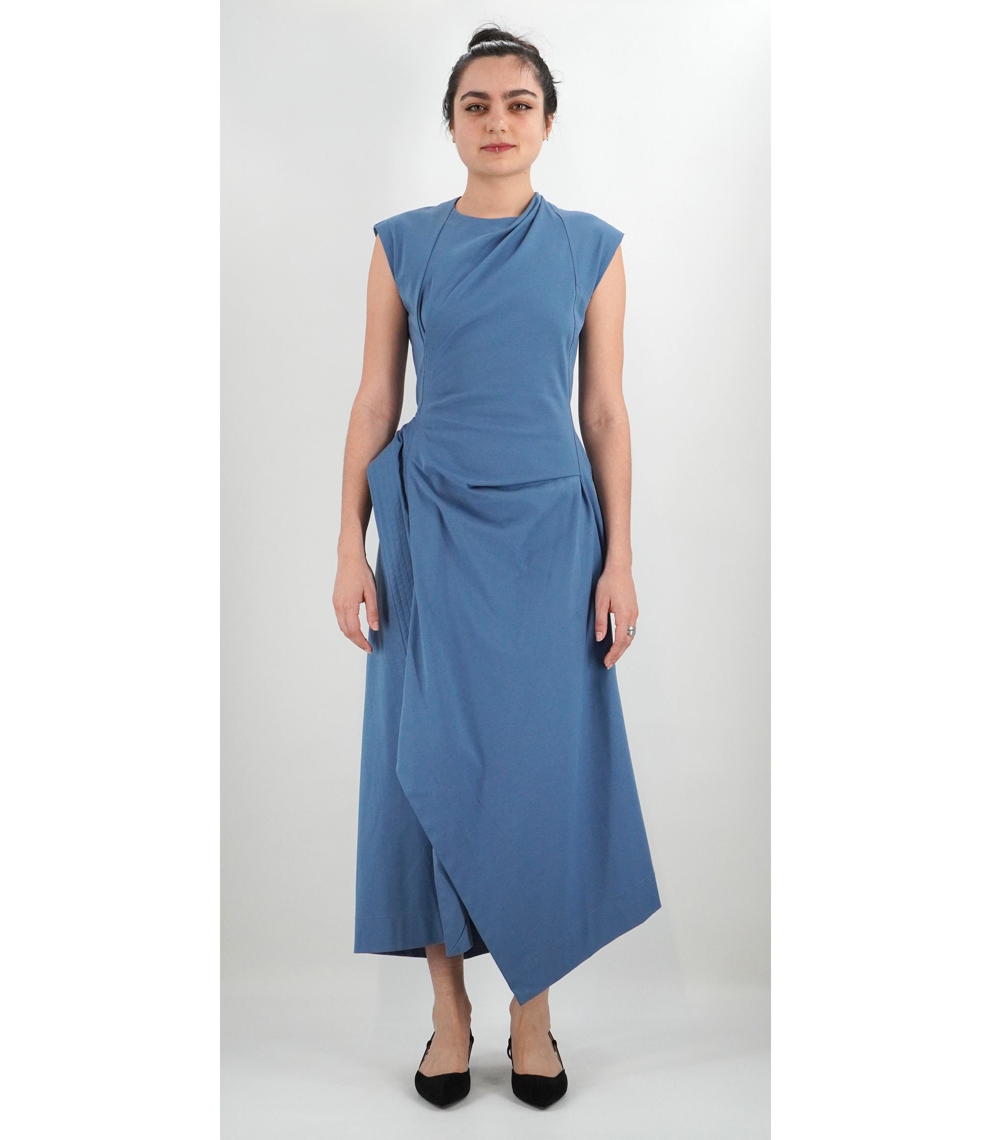 Divka Uptown Dress Blue