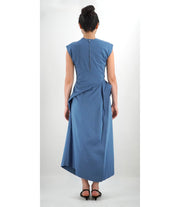 Divka Uptown Dress Blue