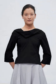 TAFFETA COURT TOP