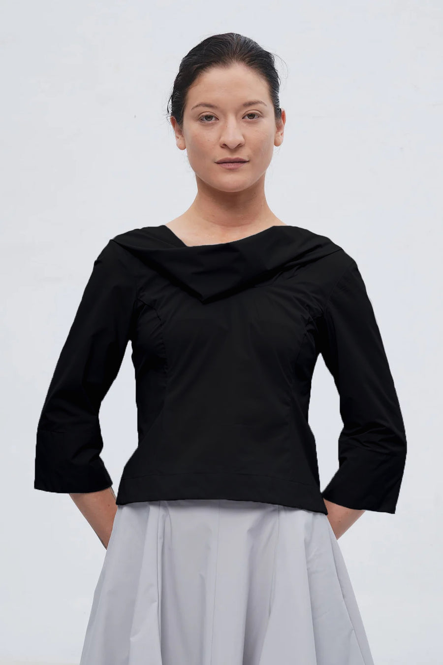 TAFFETA COURT TOP