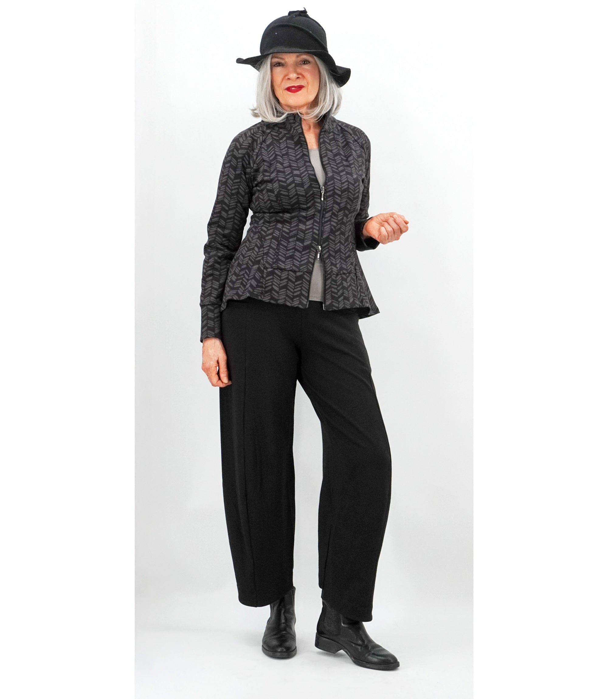 MATTHILDUR MINERVA BLACK FROST JACKET