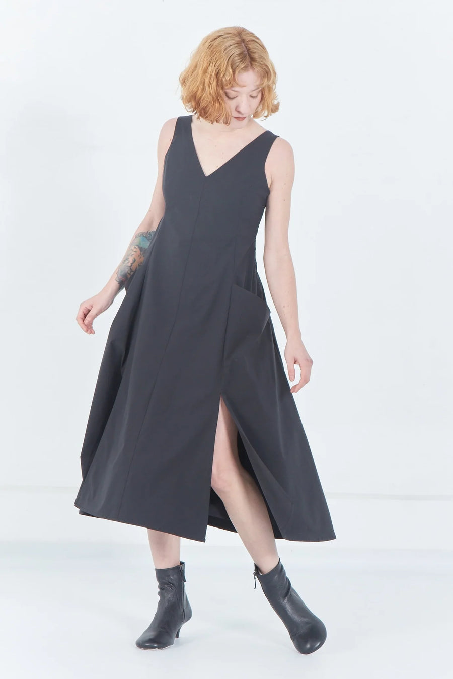 TAFFETA ARCA DRESS