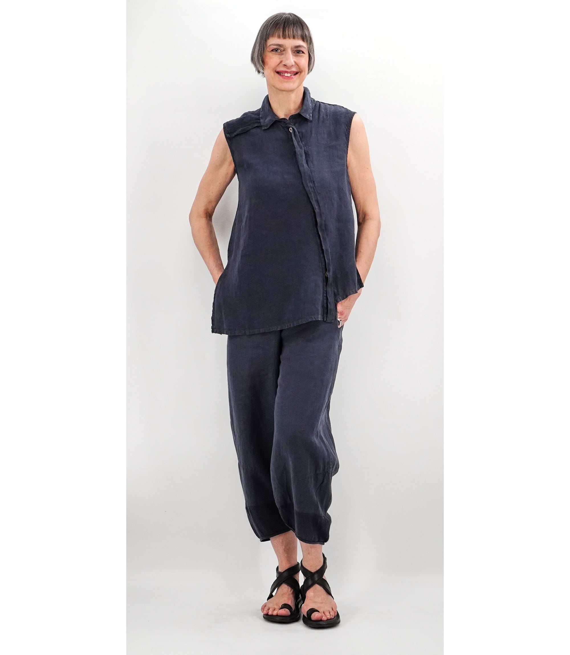 BANANA BLUE BROOKE TOP