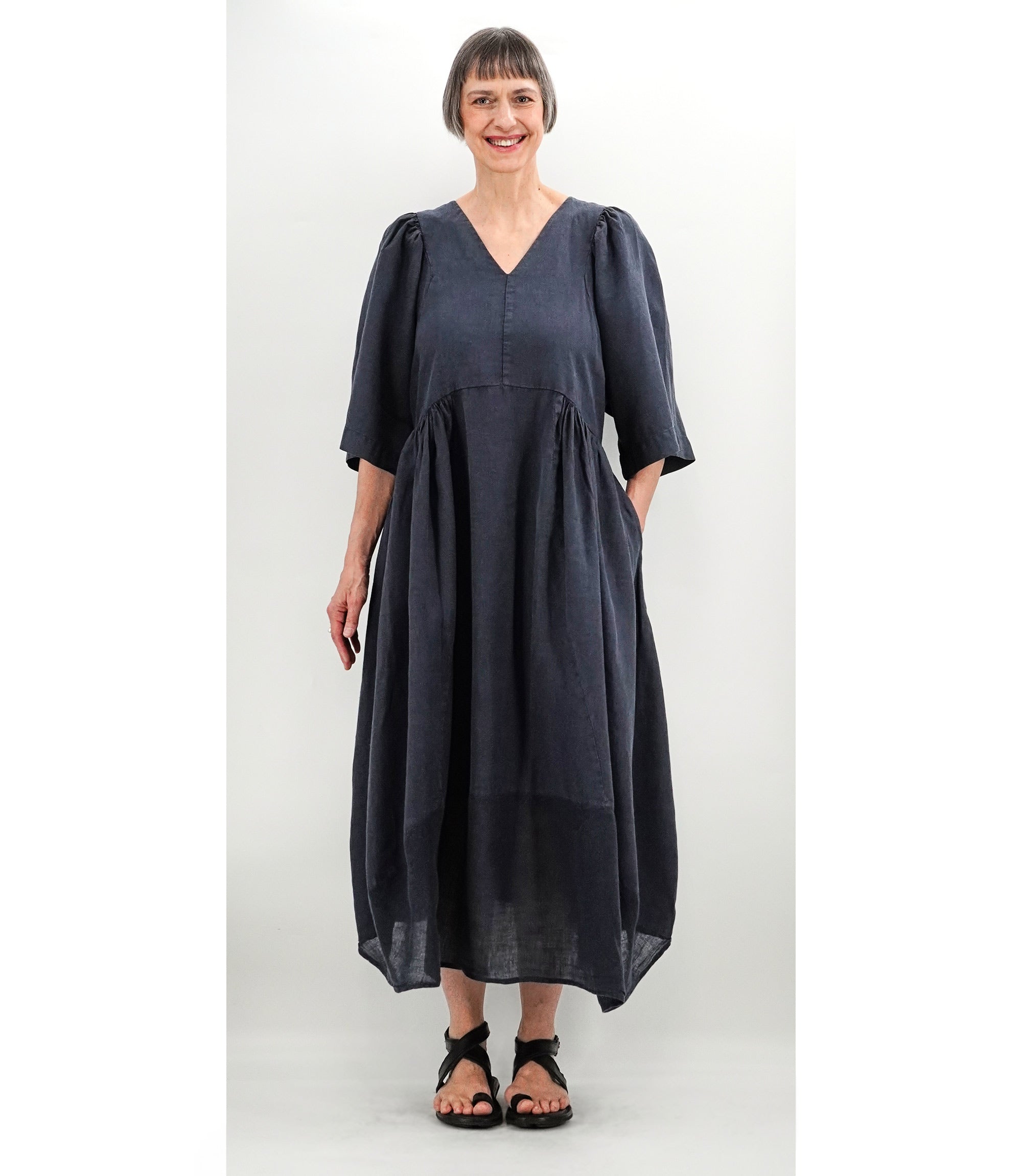 BANANA BLUE BESS DRESS