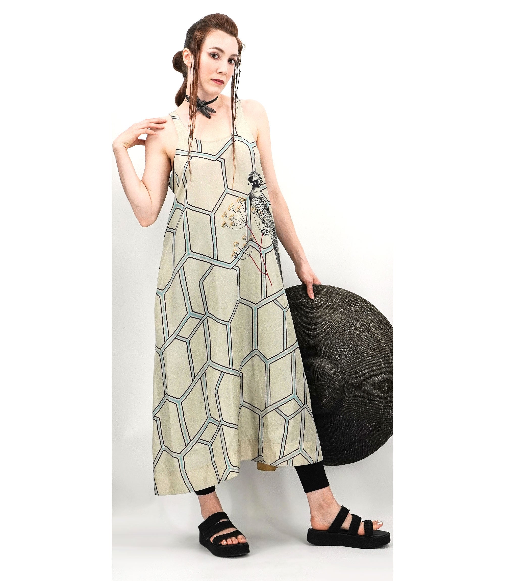TRACES OF ME PARROT DRESS