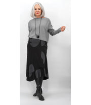 MATTHILDUR SILVER SWEATER