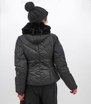 BLACK SHORT PUFF JACKET