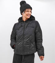 BLACK SHORT PUFF JACKET