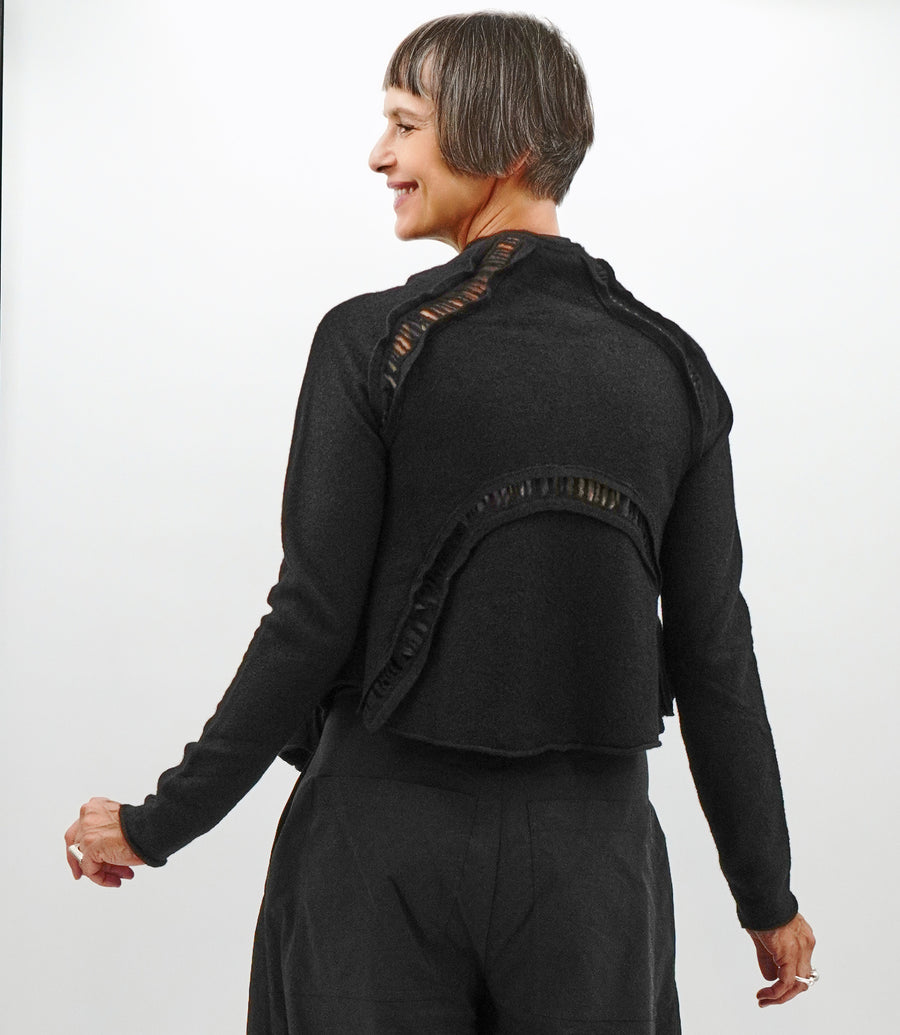 BLACK SWEATER