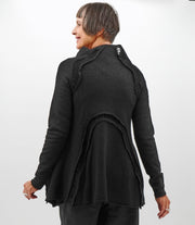 BLACK LONG SWEATER