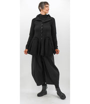BLACK LONG SWEATER