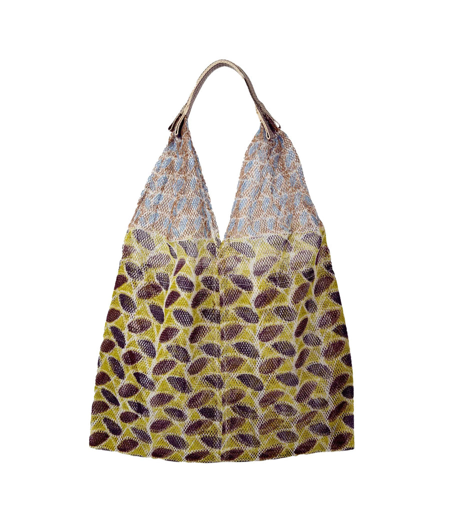 epice UDAIPUR LEAVES MESH TOTE