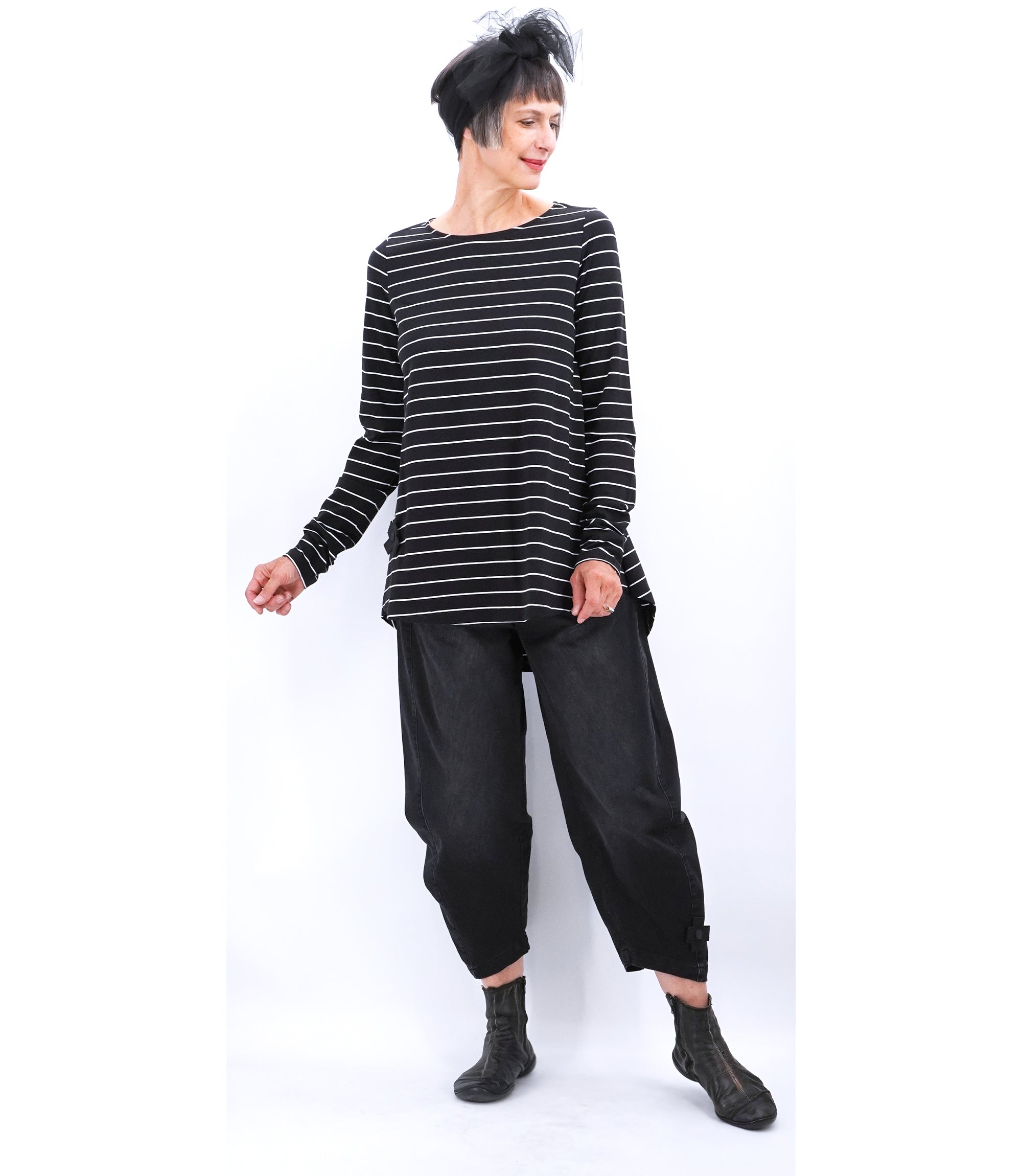 PLU LINCOLN PINSTRIPE TEE