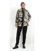 FRINGE PATTERN JACKET Rundholz Wool Pineapple