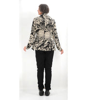 FRINGE PATTERN JACKET Rundholz Wool Pineapple