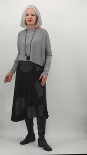 SILVER SWEATER