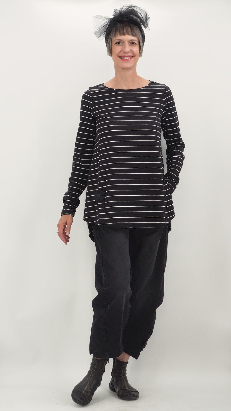 PLU LINCOLN PINSTRIPE TEE