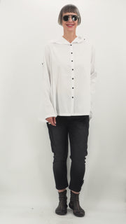 PLU MADISON PLEATED BLOUSE