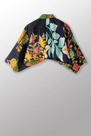 Mieko Mintz PUZZLE KANTHA PUFF SLV SHRUG