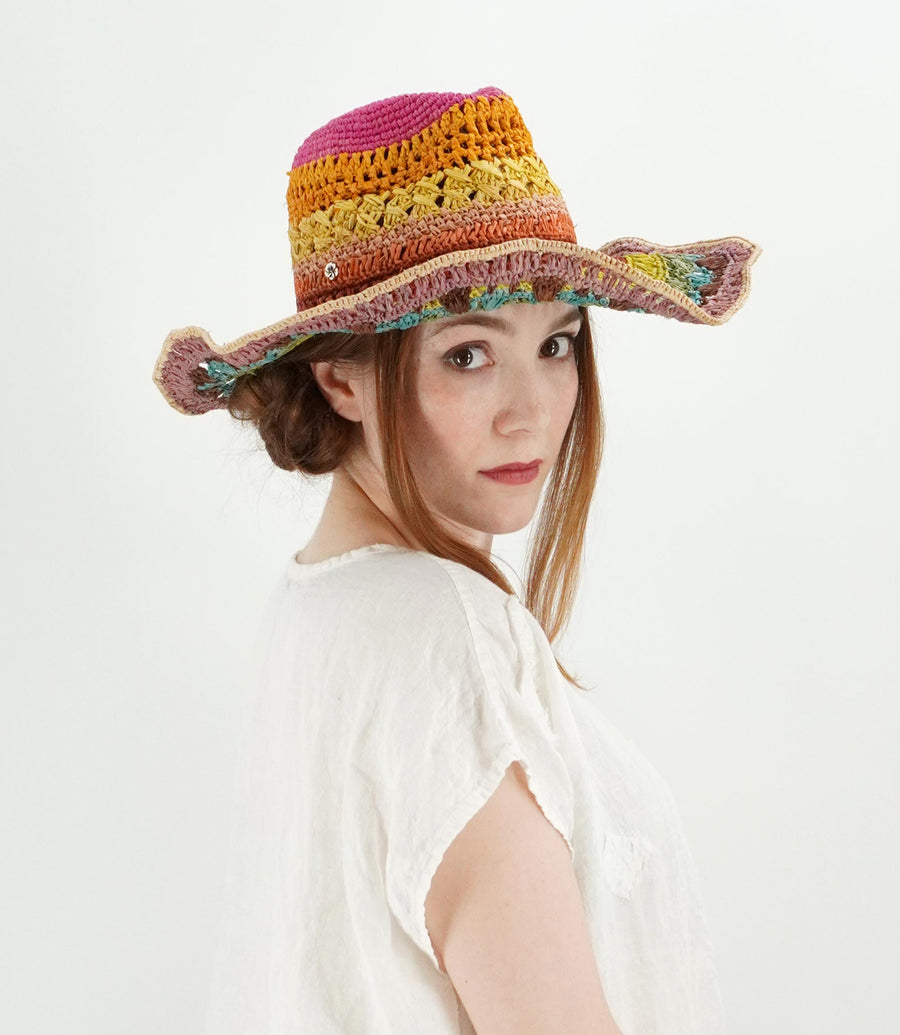 Flora Bella Sunhat Sun Hat Rainbow