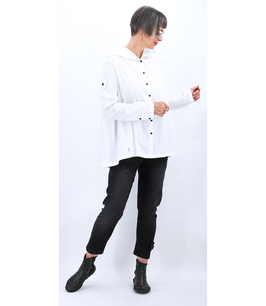 PLU MADISON PLEATED BLOUSE