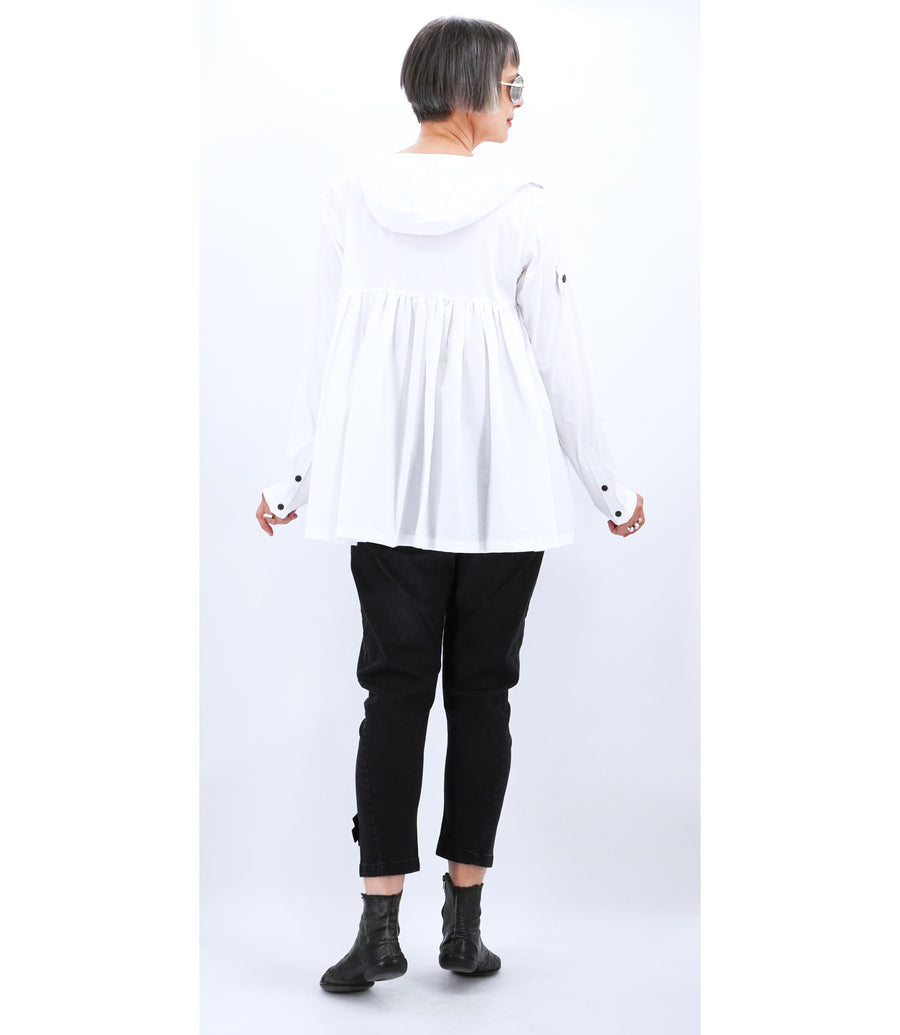 PLU MADISON PLEATED BLOUSE