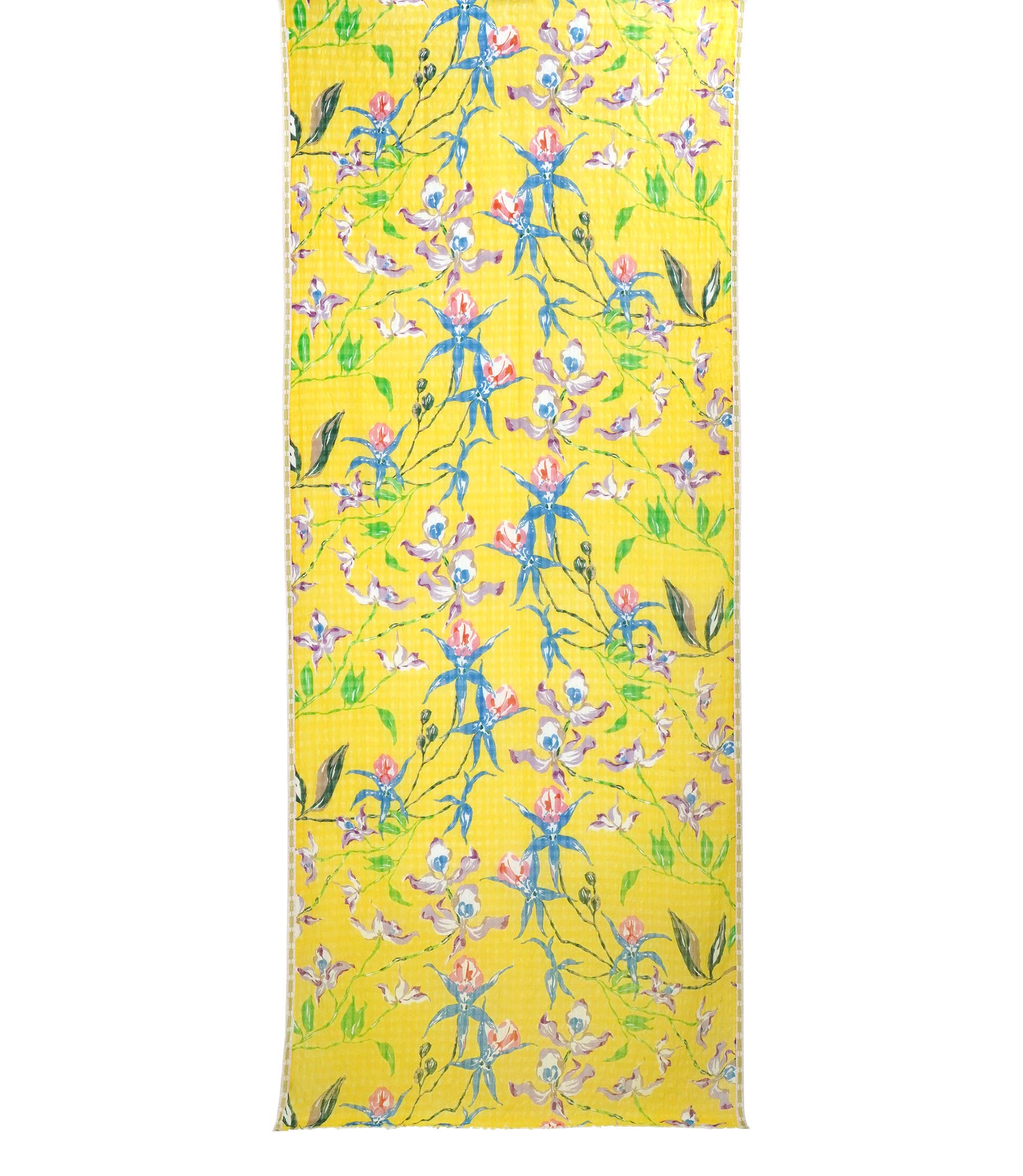 epice yellow TROPICAL SCARF